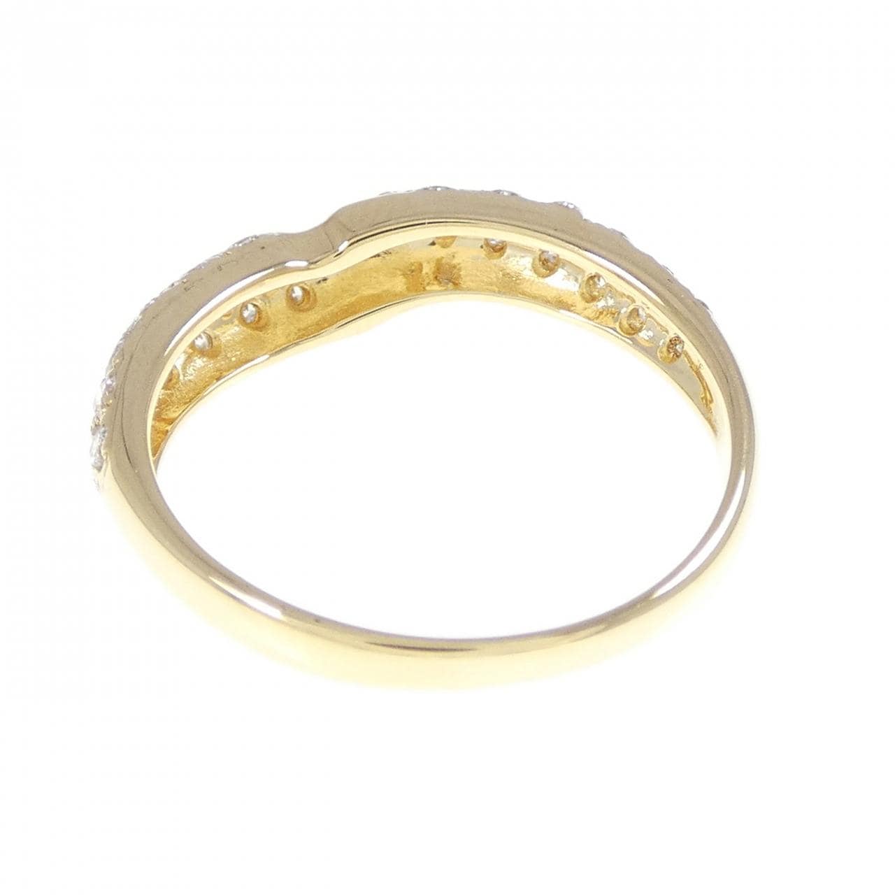 K18YG ダイヤモンド リング 0.31CT