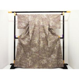 紬　染紬　身幅Ｌ寸