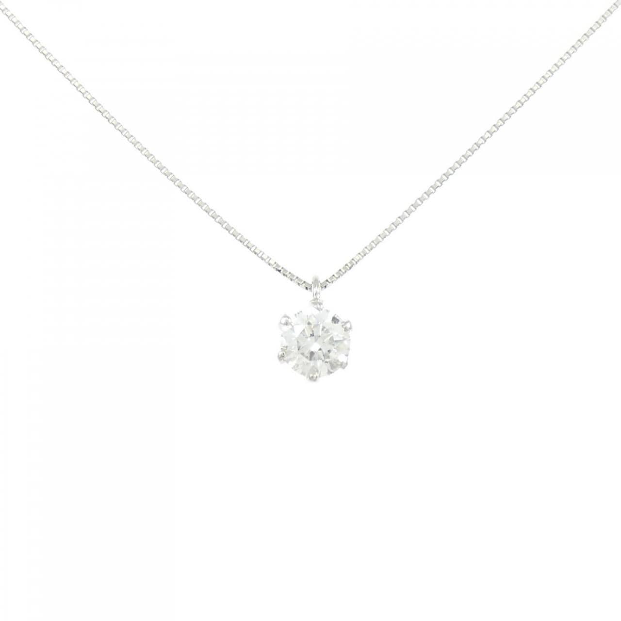 PT900/PT850 ダイヤモンド ネックレス 0.509CT D SI2 Good