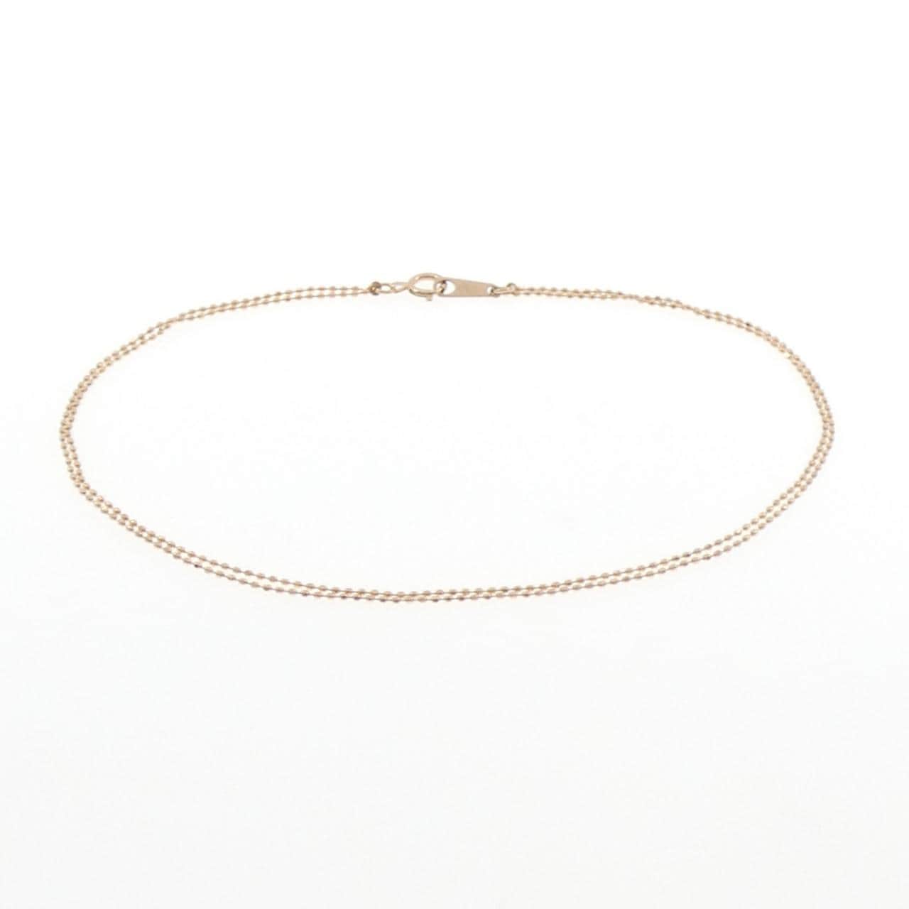 アガット K10PG アンクレット