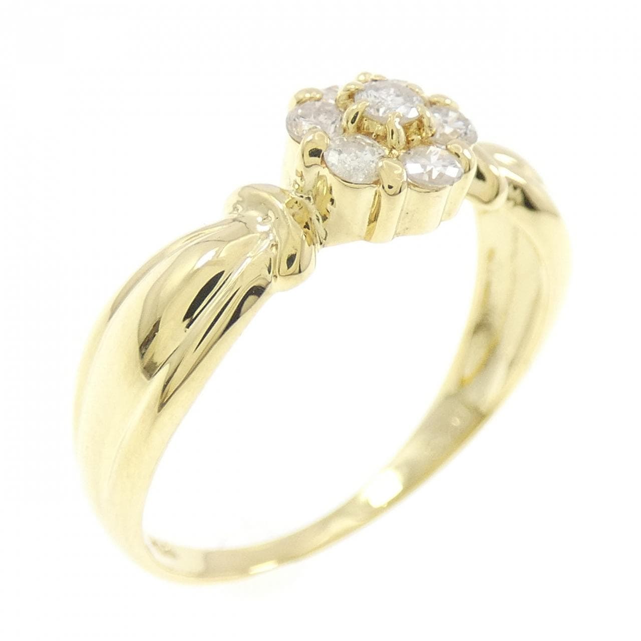 K18YG ダイヤモンド リング 0.23CT