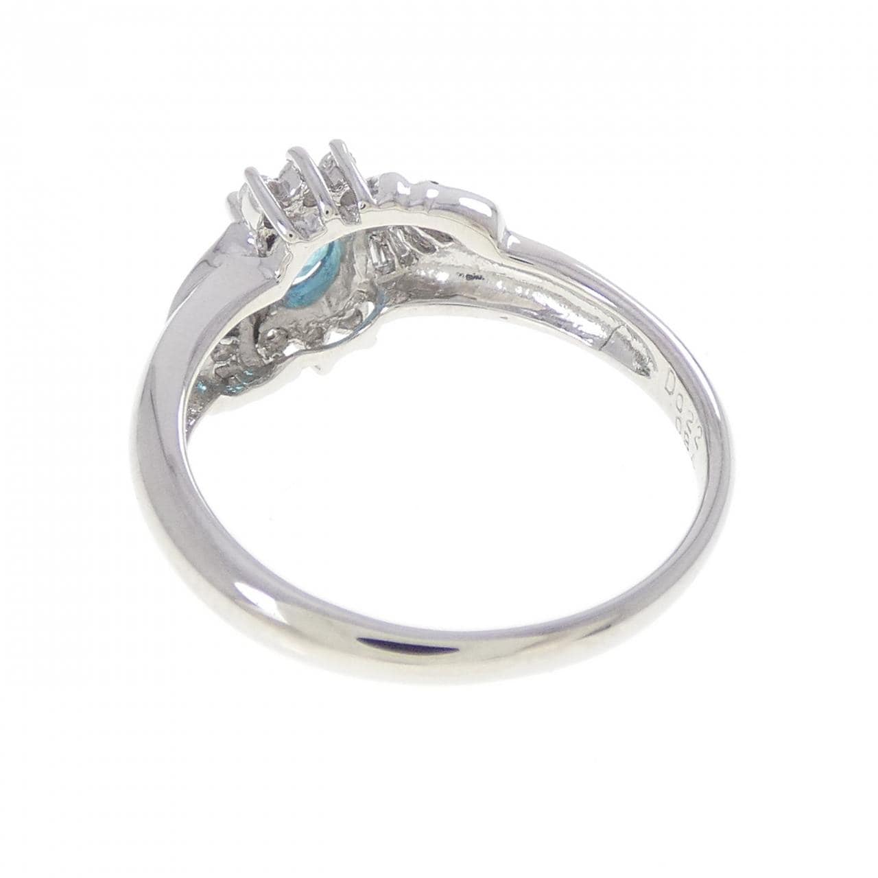 PT900 パライバトルマリン リング 0.34CT