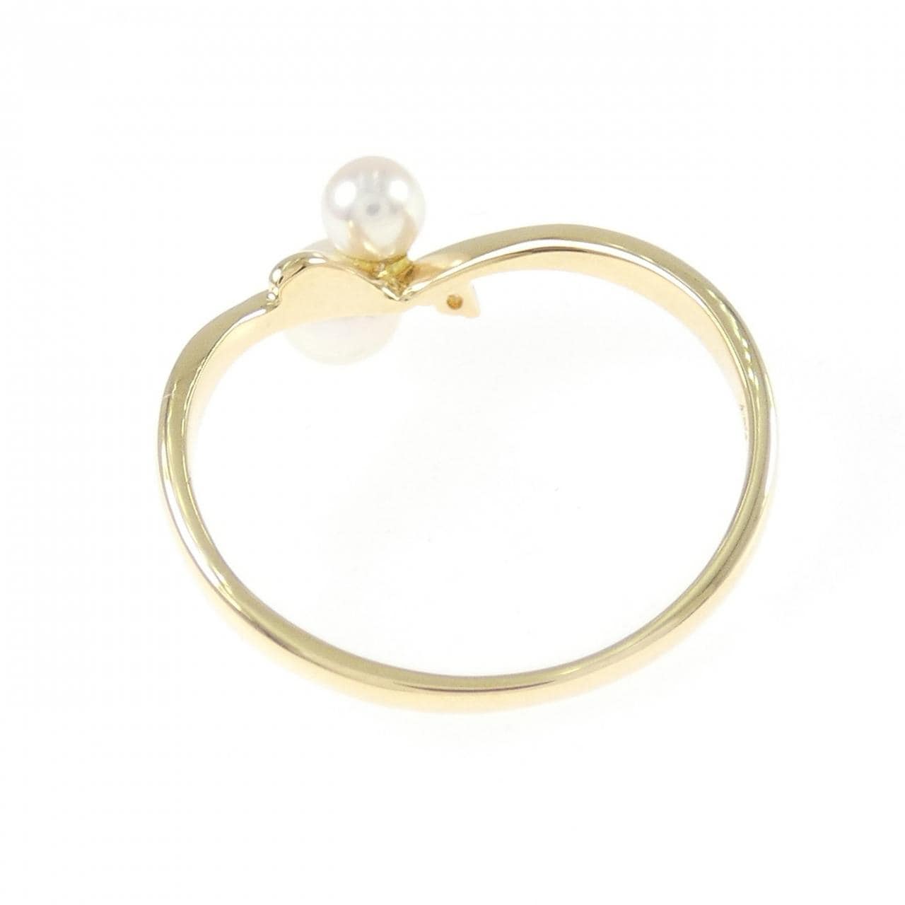 K18YG アコヤパール リング