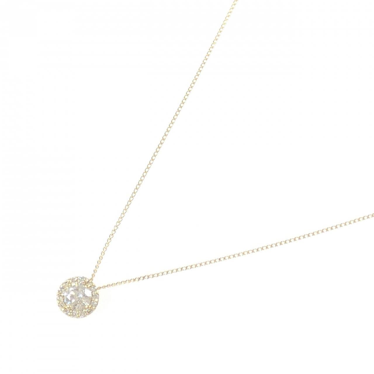 K18YG ダイヤモンド ネックレス 0.27CT