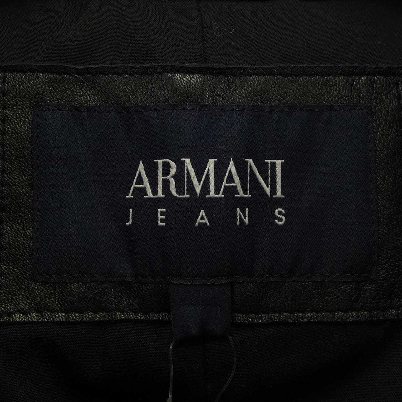 アルマーニジーンズ ARMANI JEANS レザーライダースジャケット