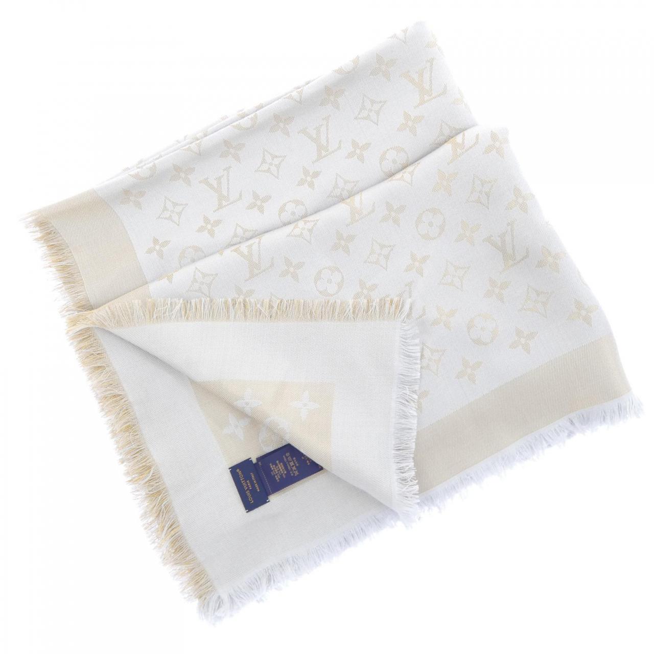 ルイヴィトン LOUIS VUITTON モノグラム シャイン M75121 ショール