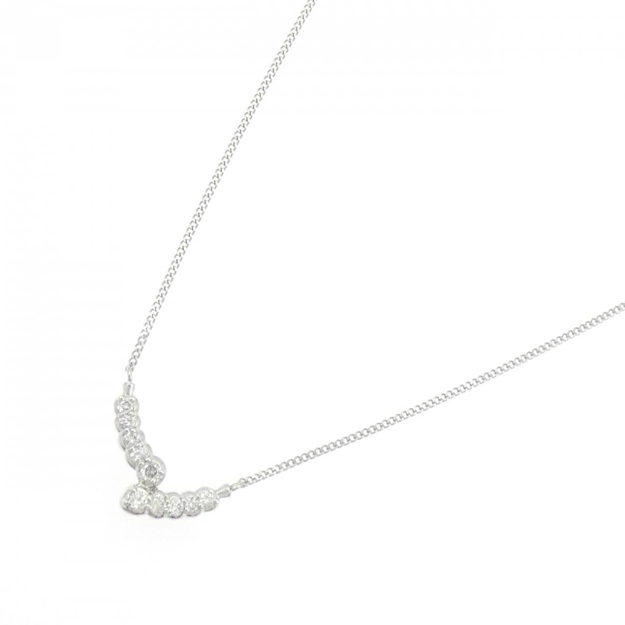 PT900/PT850 ダイヤモンド ネックレス 0.25CT