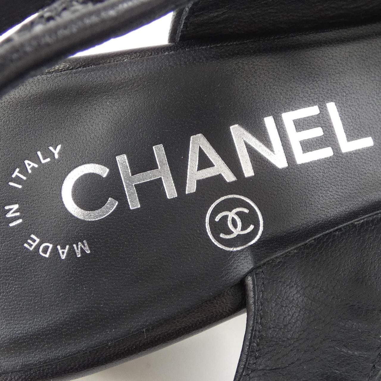 シャネル CHANEL オープンシューズ G37594Y55350 パンプス