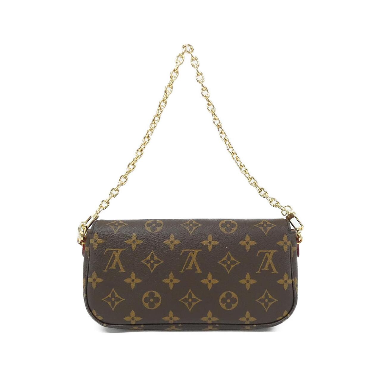 ルイヴィトン モノグラム ウォレット オン チェーン アイビー M81911 ショルダーバッグ