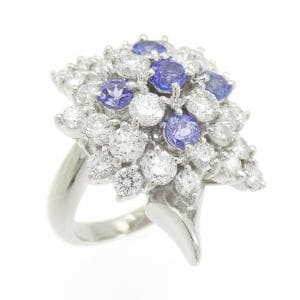 PT900 タンザナイト リング 0.760CT