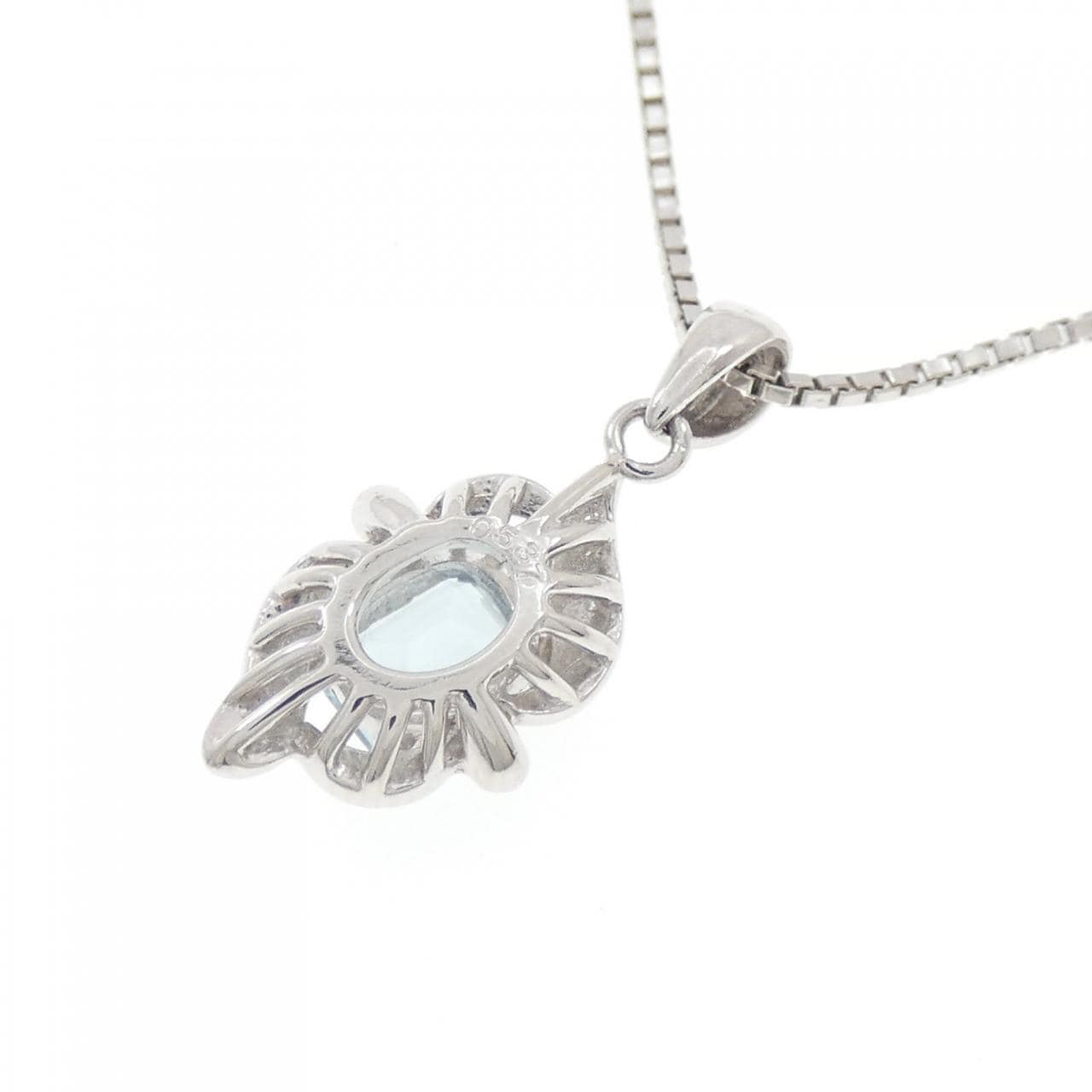 PT900/PT850 アクアマリン ネックレス 0.537CT