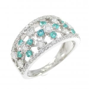 PT900 パライバトルマリン リング 0.24CT