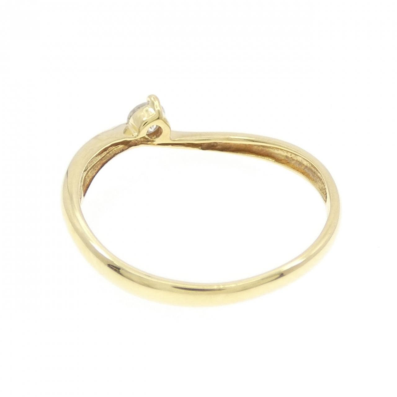 K18YG ダイヤモンド リング 0.11CT