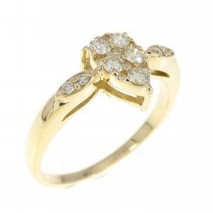 K18YG ダイヤモンド リング 0.25CT