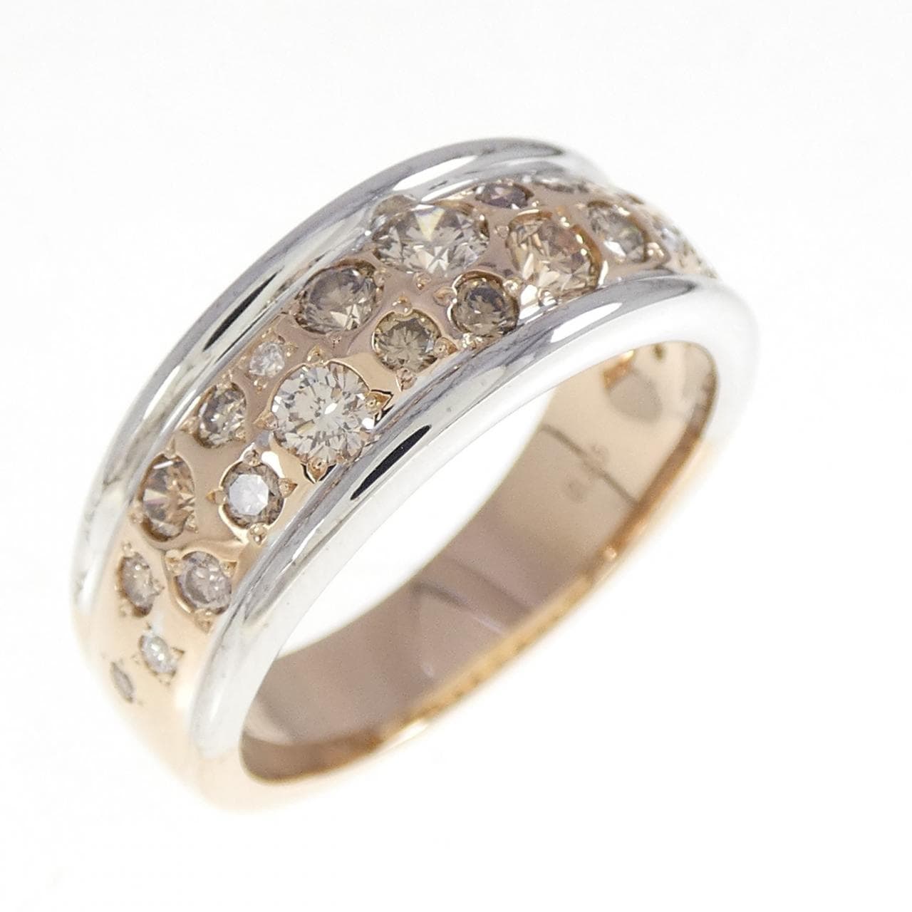 カシケイ メランジェ リング 0.85CT