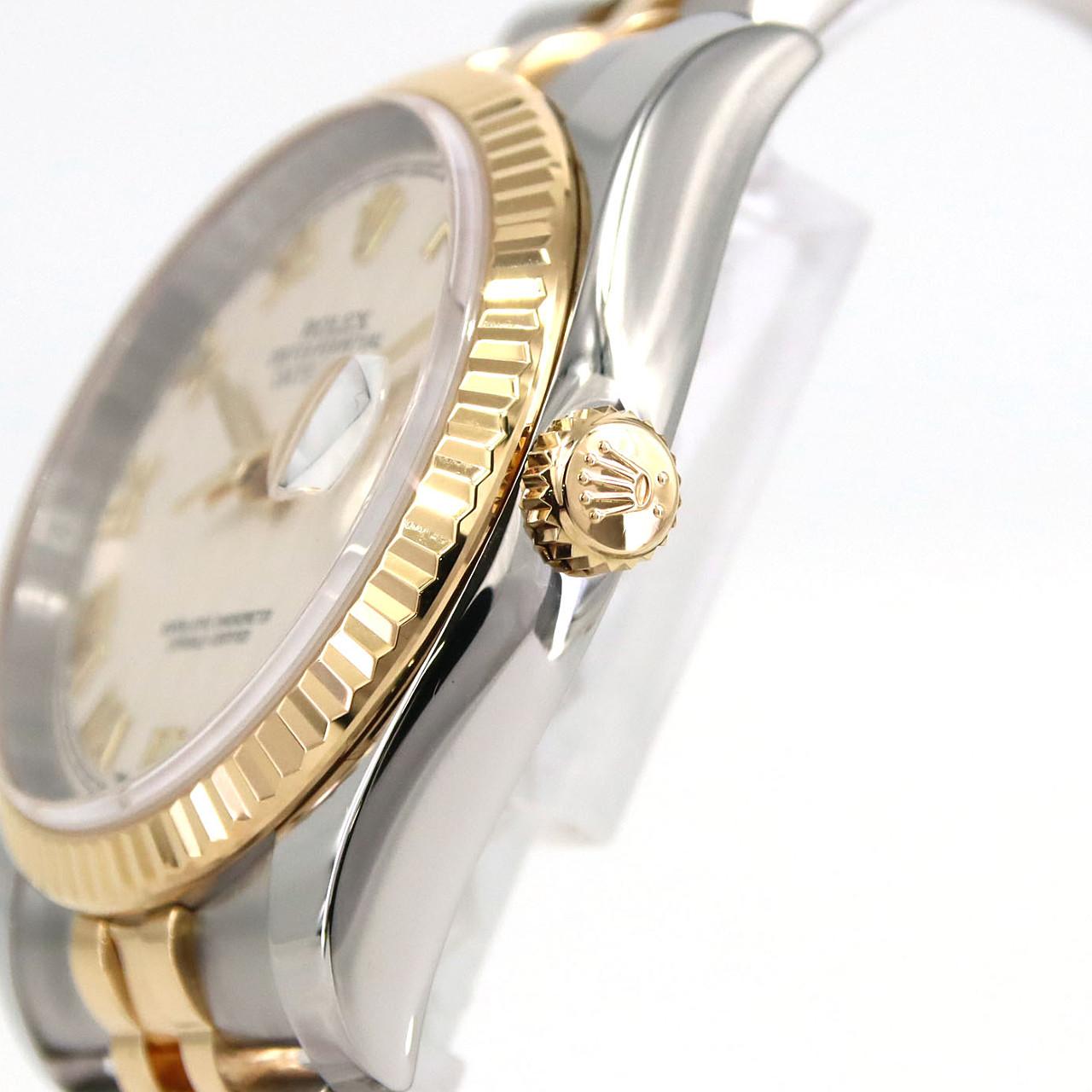 ロレックス デイトジャスト 116233 SSxYG 自動巻 ランダム番