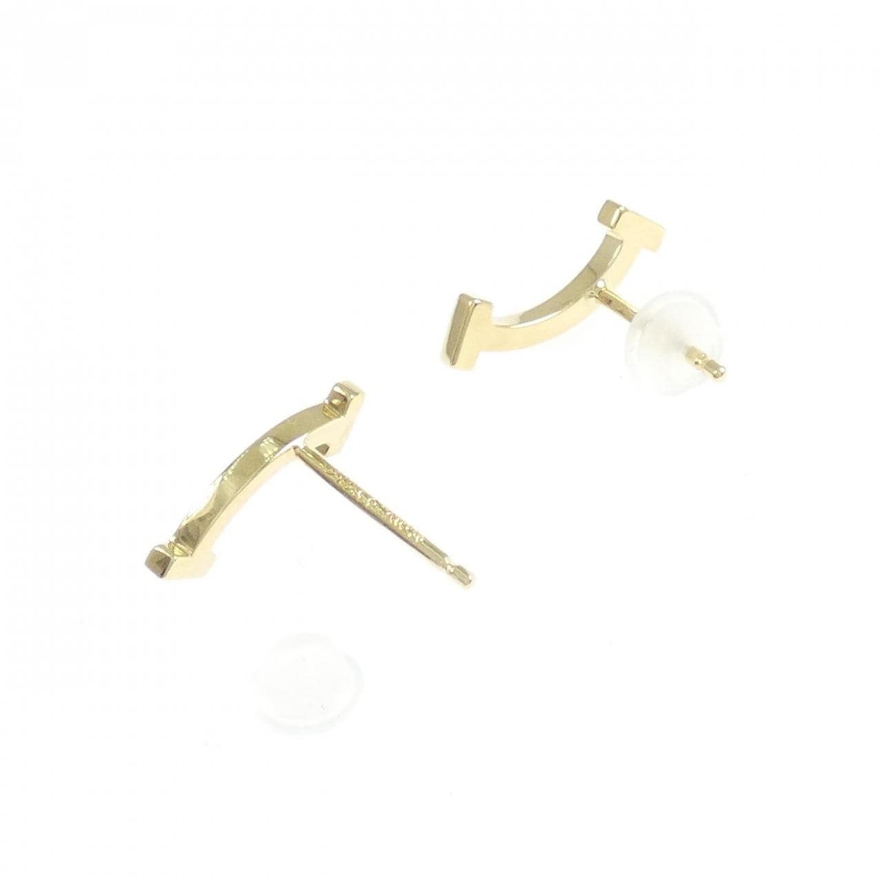 ティファニー Tスマイル ピアス