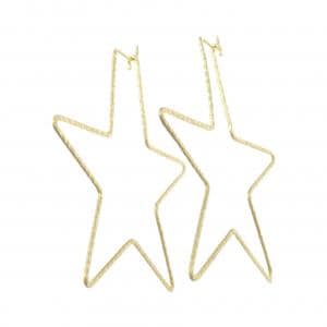K18YG スター ピアス