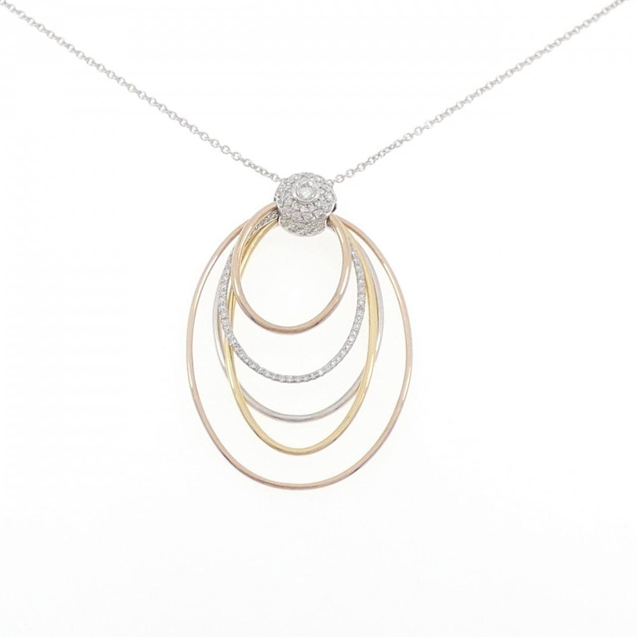 フォーエバー マーク ダイヤモンド ネックレス 0.19CT
