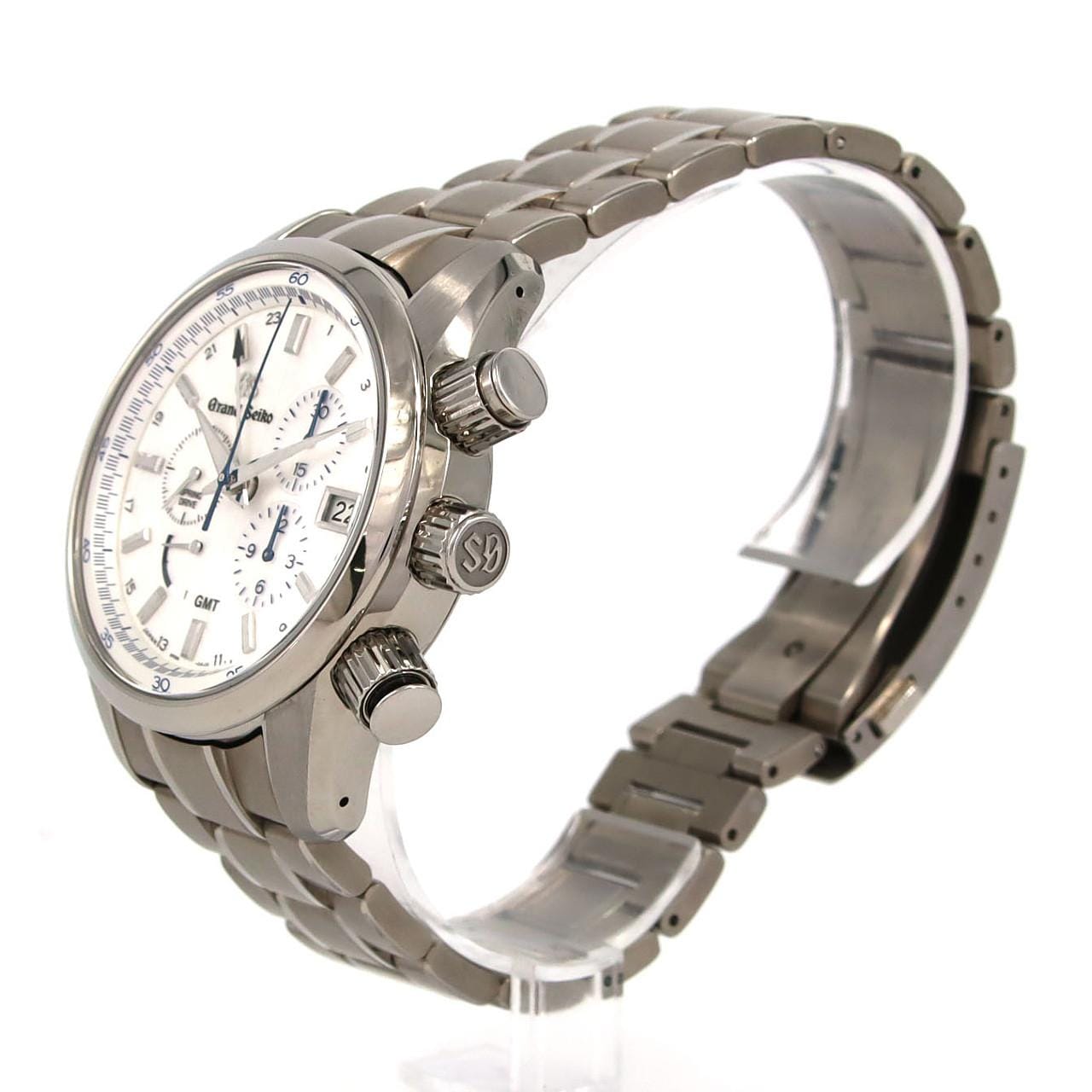 セイコー グランドセイコー･スプリングドライブクロノGMT TI LTD 9R96-0AP0/SBGC247 TI 自動巻