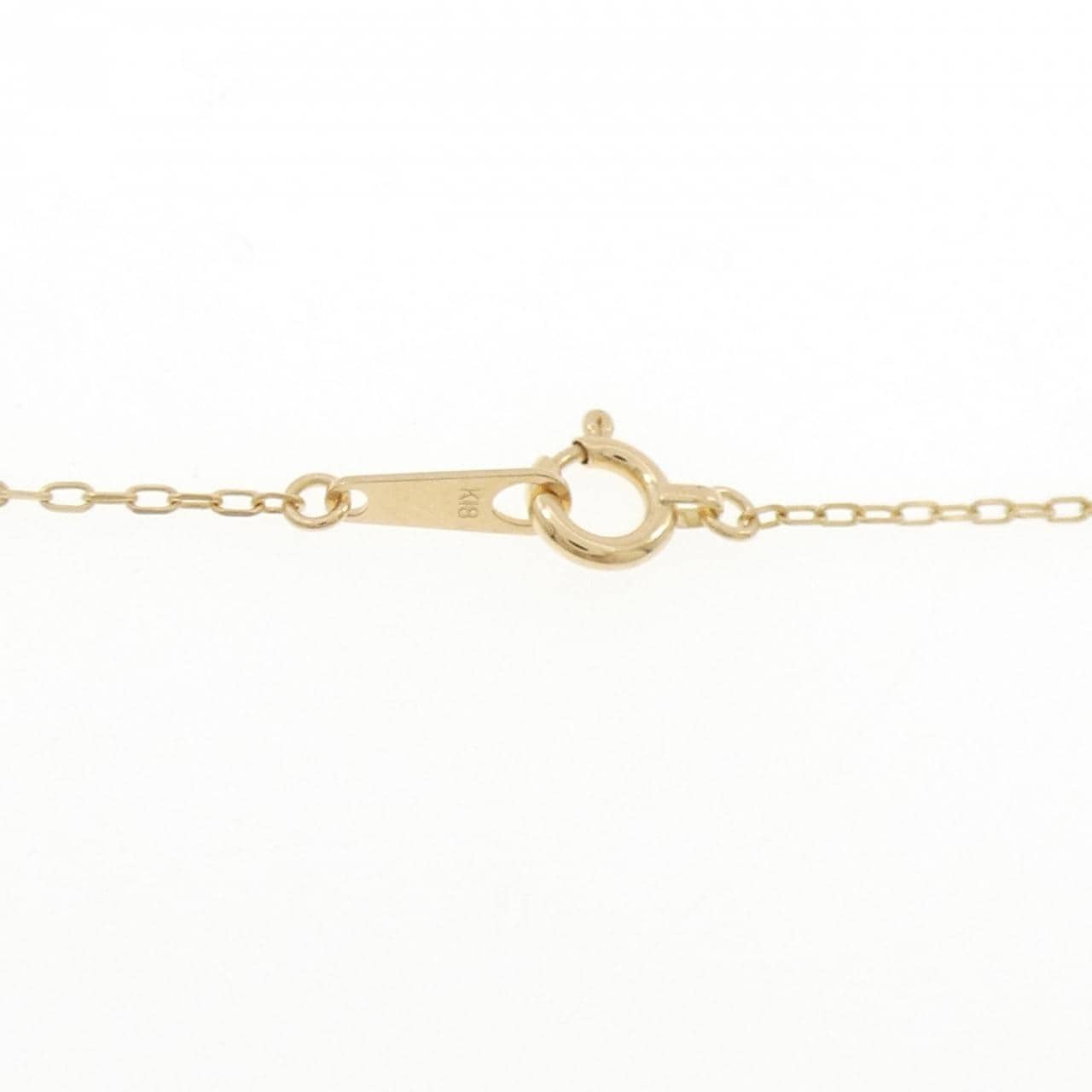 K18YG ルビー ネックレス 0.1CT