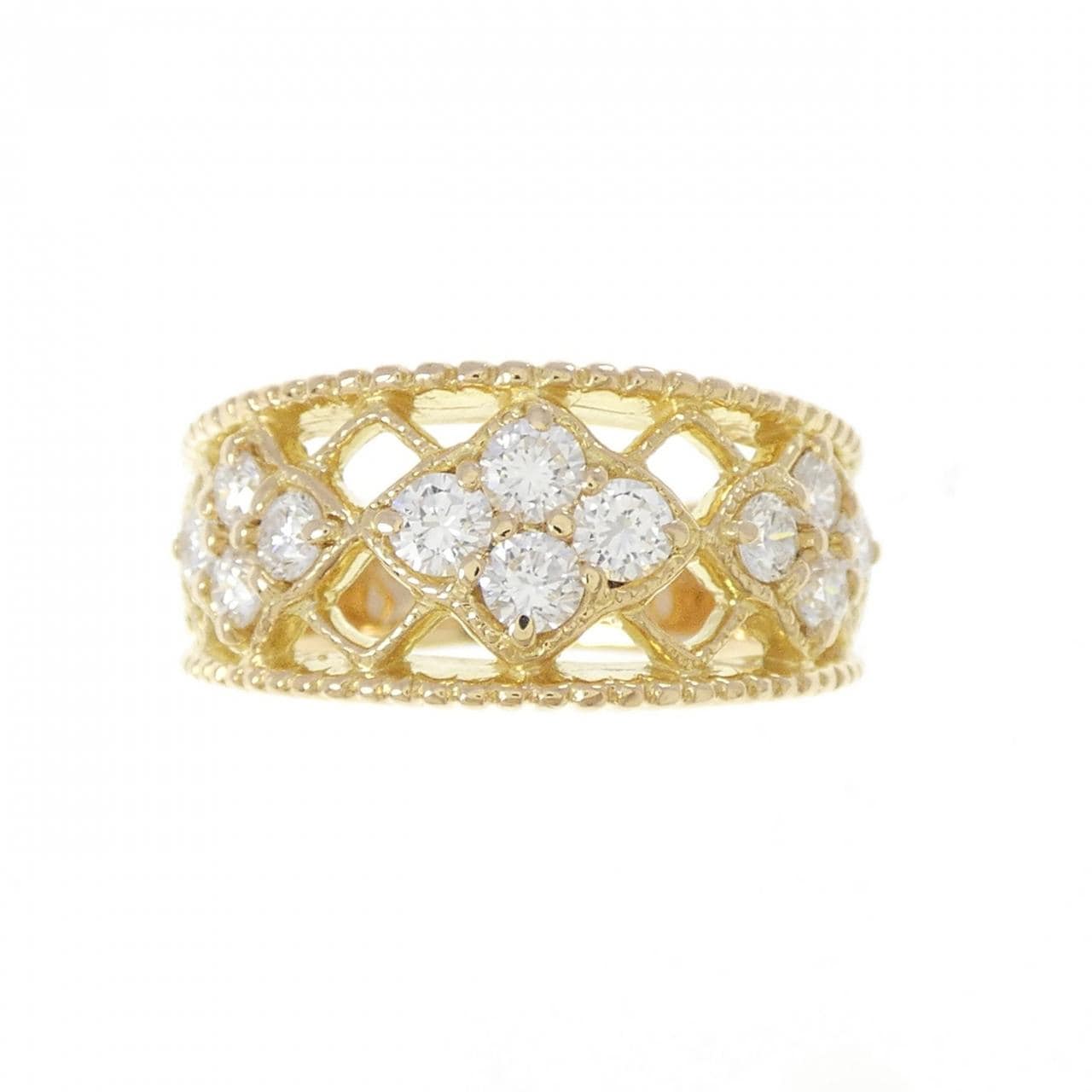 K18YG ダイヤモンド リング 0.88CT