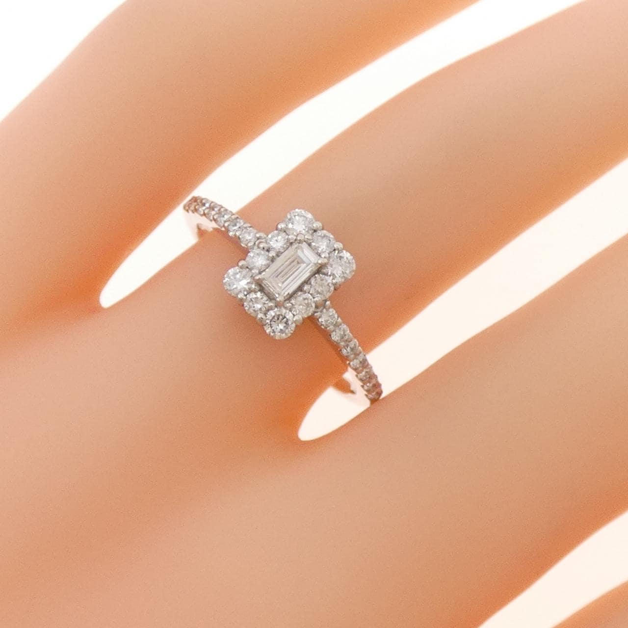 PT900 ダイヤモンド リング 0.50CT