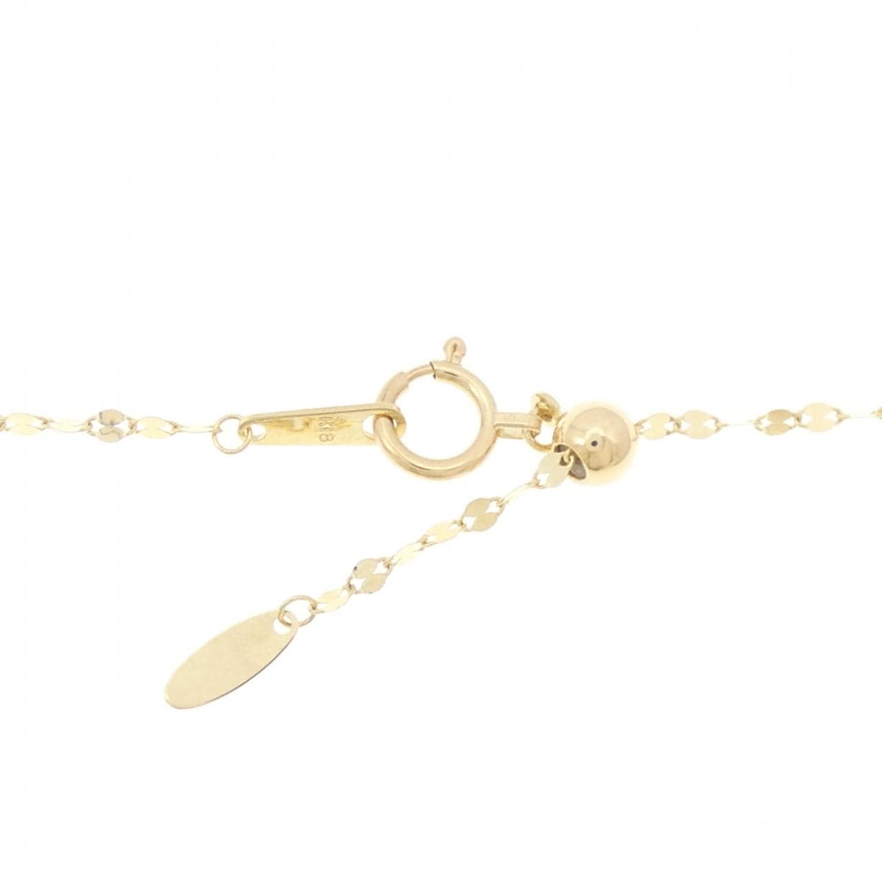 K18YG ダイヤモンド ネックレス 0.10CT