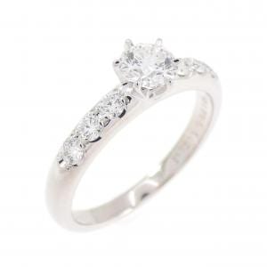 ミキモト ダイヤモンド リング 0.35CT F VS1 3EXT
