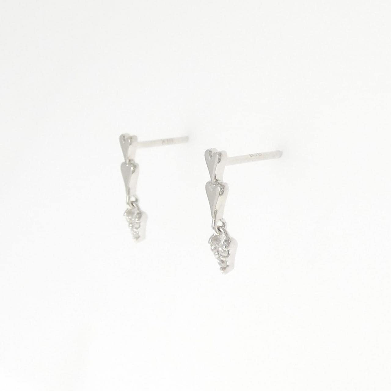 スタージュエリー ダイヤモンド ピアス 0.04CT