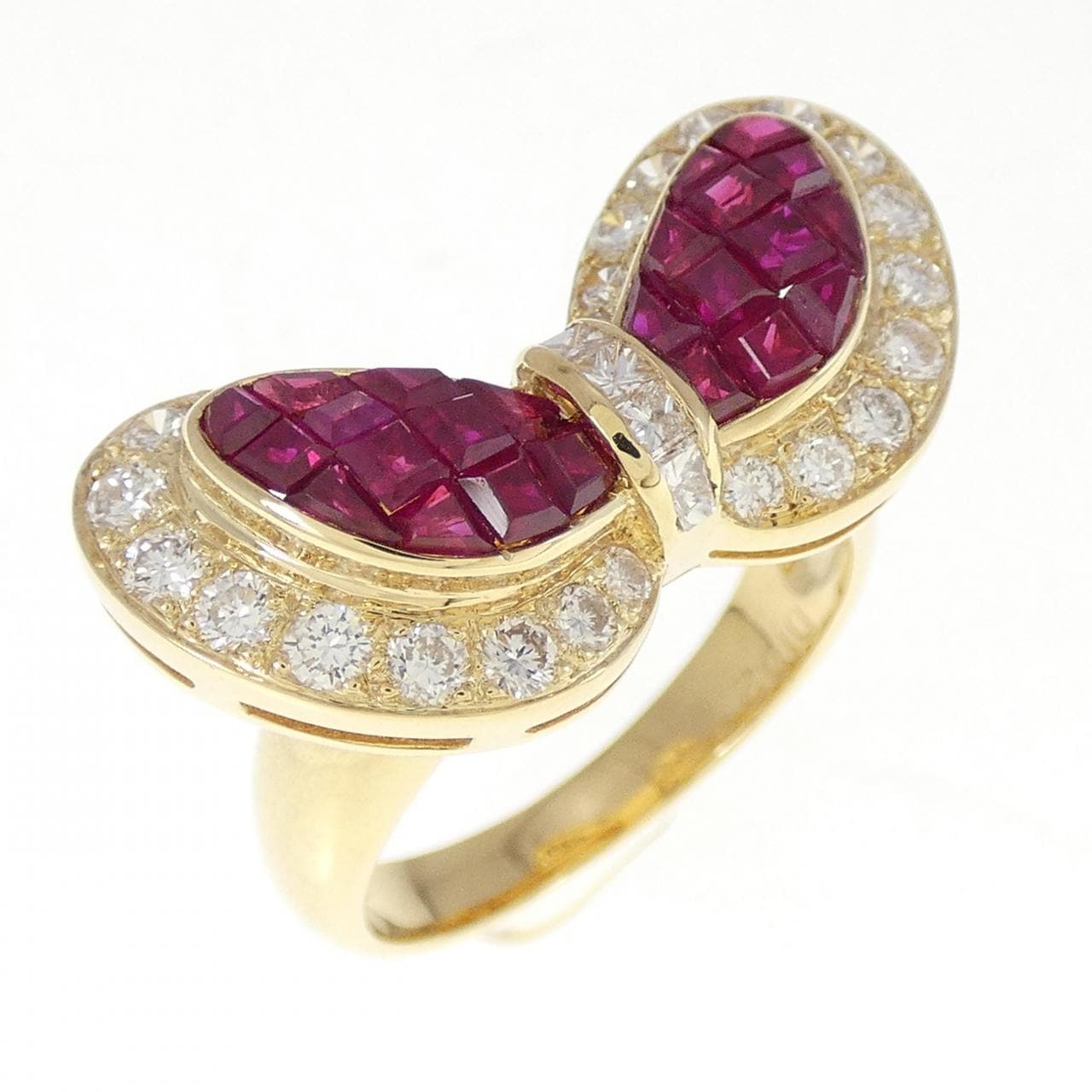 750YG Ruby Ring 2.53CT