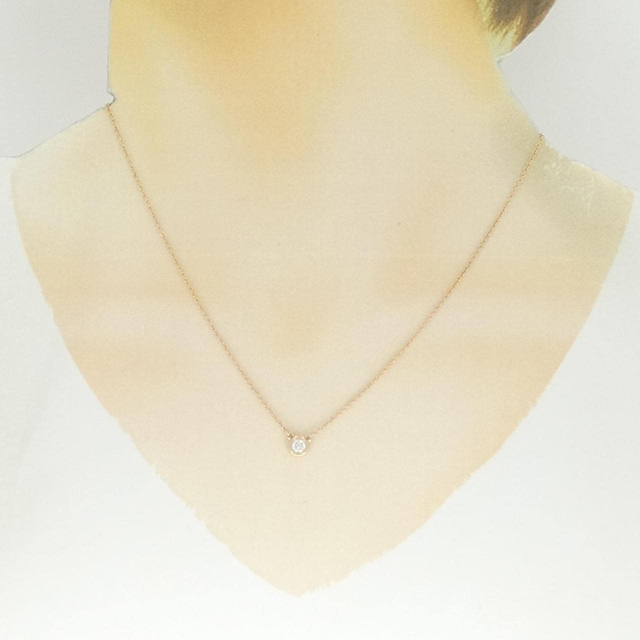 ティファニー バイザヤード ネックレス 0.14CT