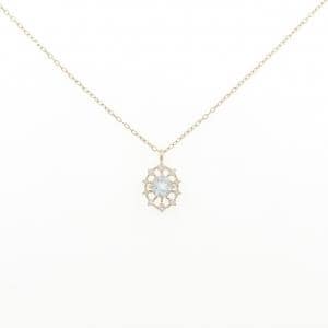 K10YG ブルートパーズ ネックレス