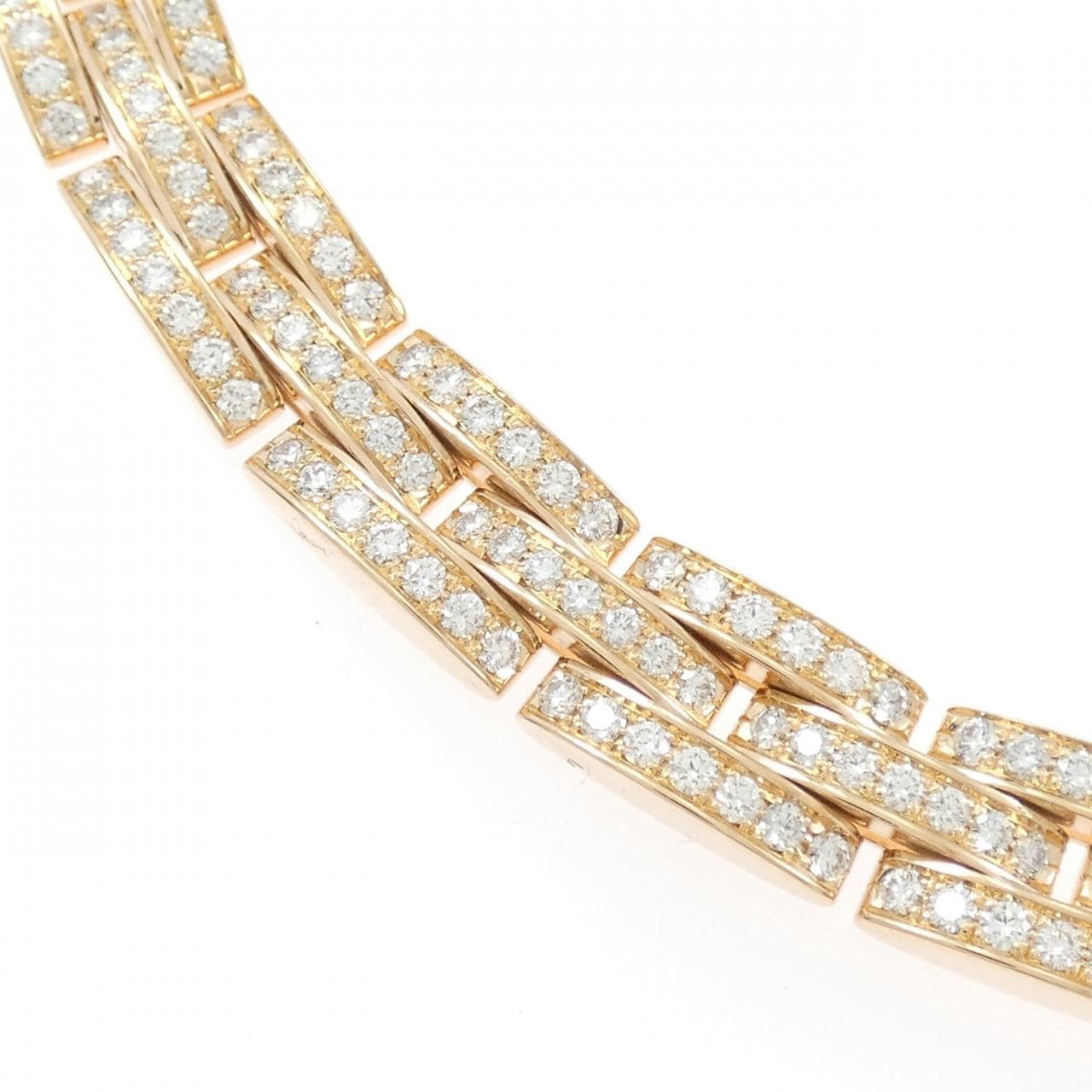 カルティエ マイヨンパンテール フルダイヤ ネックレス