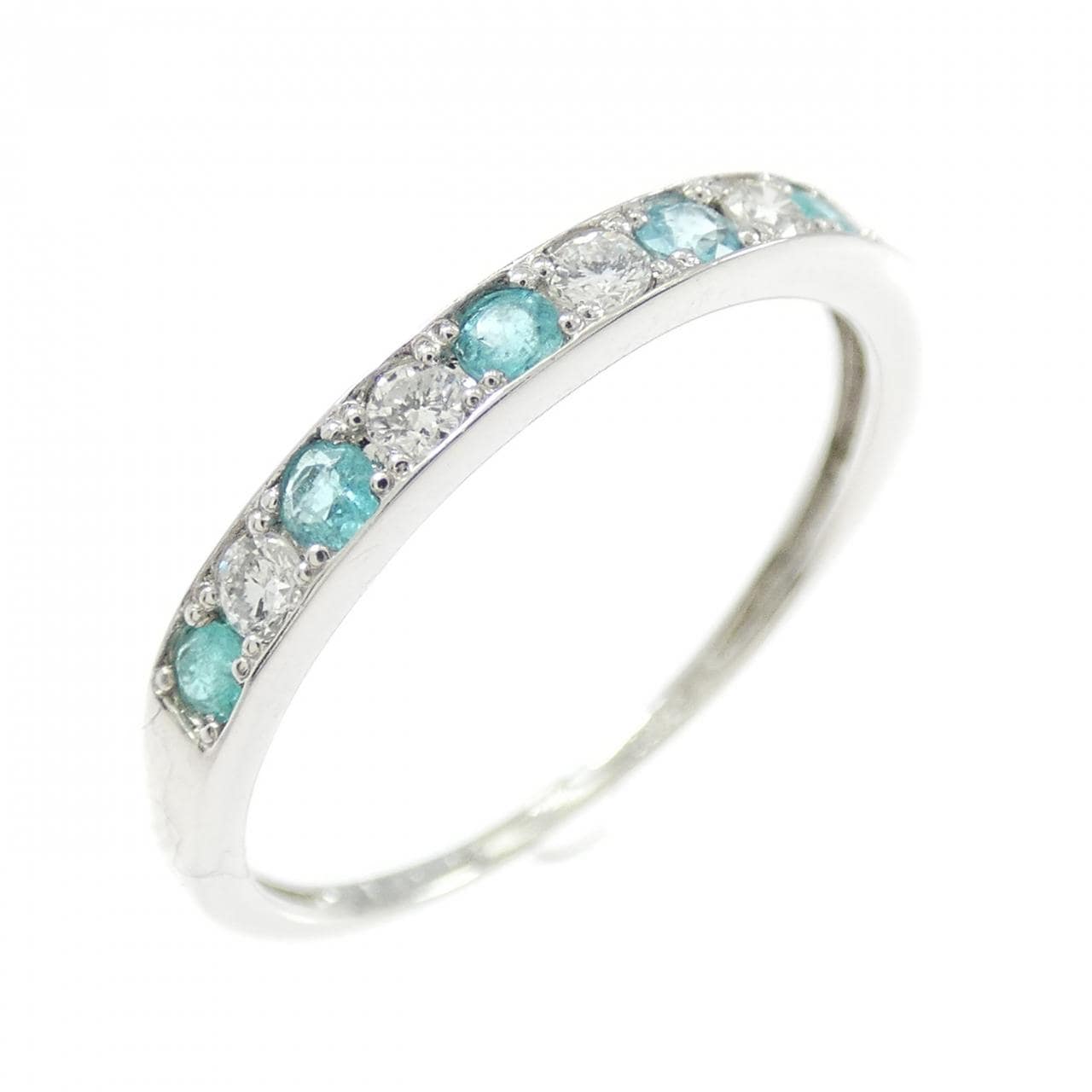 PT950 トルマリン リング 0.15CT