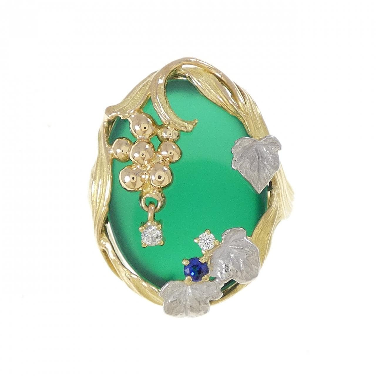 アズ タイム カルセドニー リング