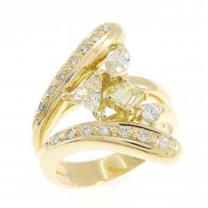 松沢安行 ダイヤモンド リング 0.82CT