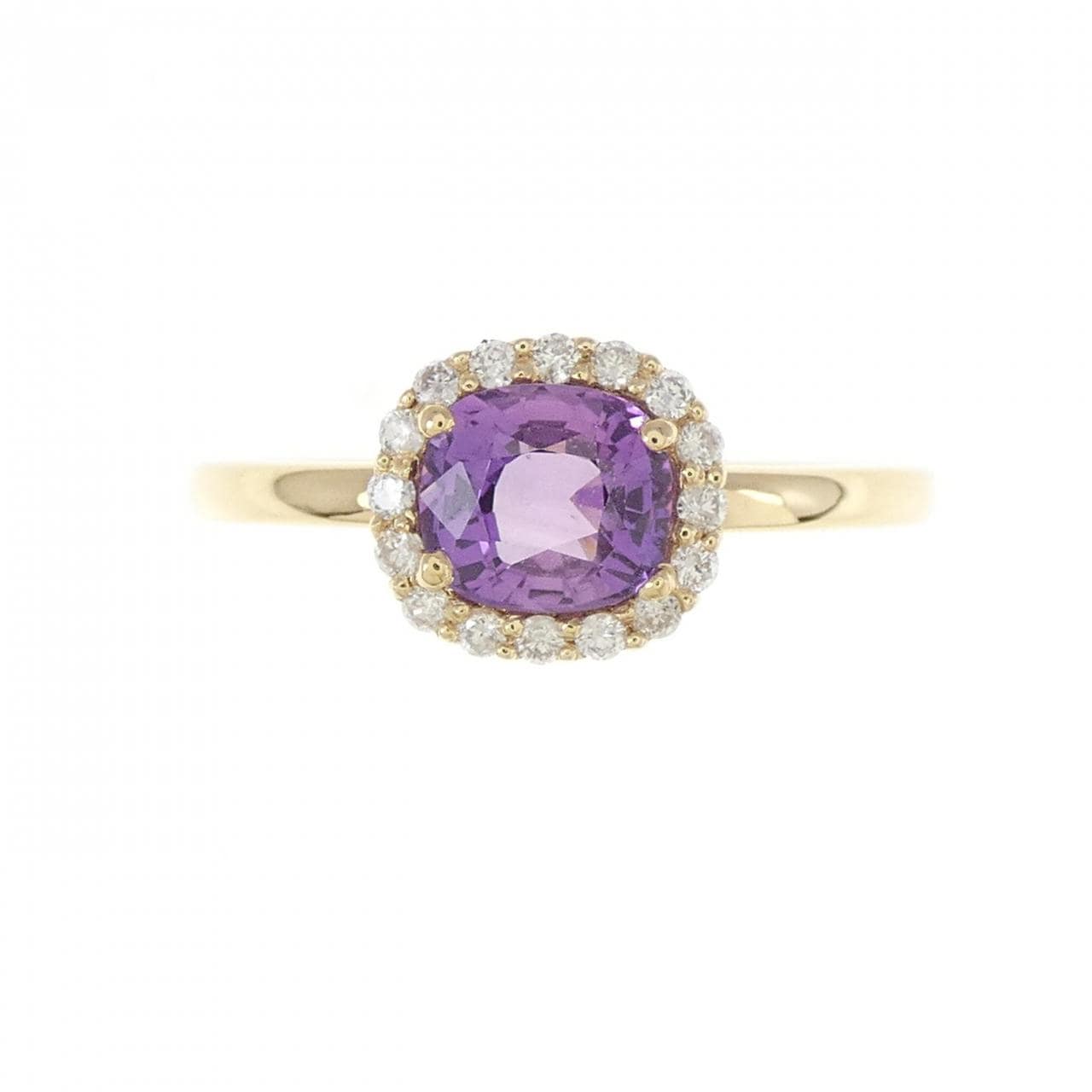 【新品】K18YG サファイヤ リング 0.95CT