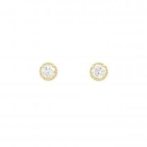 【リメイク】K18YG/ST ダイヤモンド ピアス 0.221CT 0.221CT G VS1 VG-Good