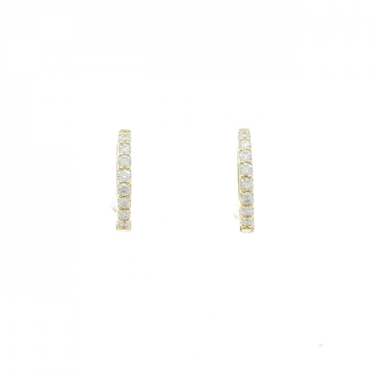 【リメイク】K18YG ダイヤモンド ピアス 0.20CT