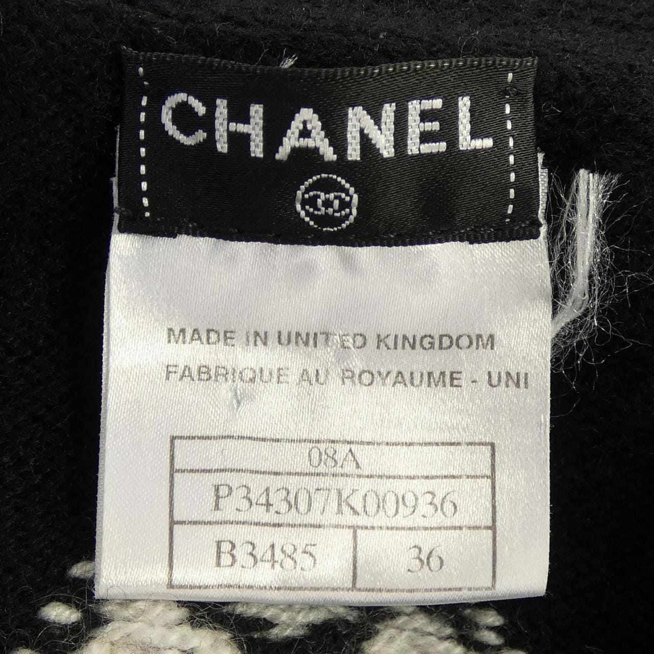 シャネル CHANEL P34307K00936 08A ニット