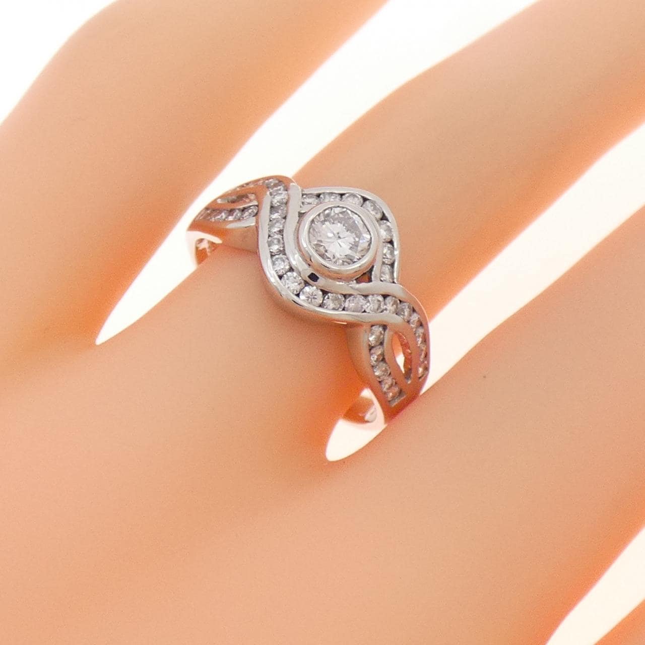 PT900 ダイヤモンド リング 0.29CT