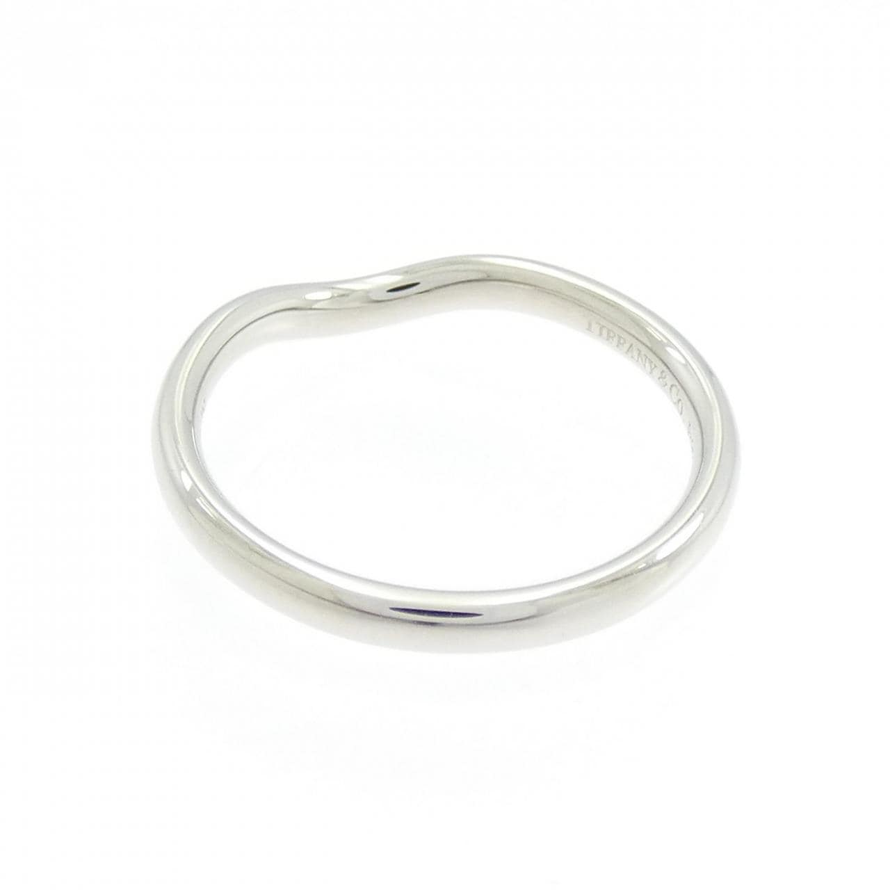 ティファニー カーブド リング