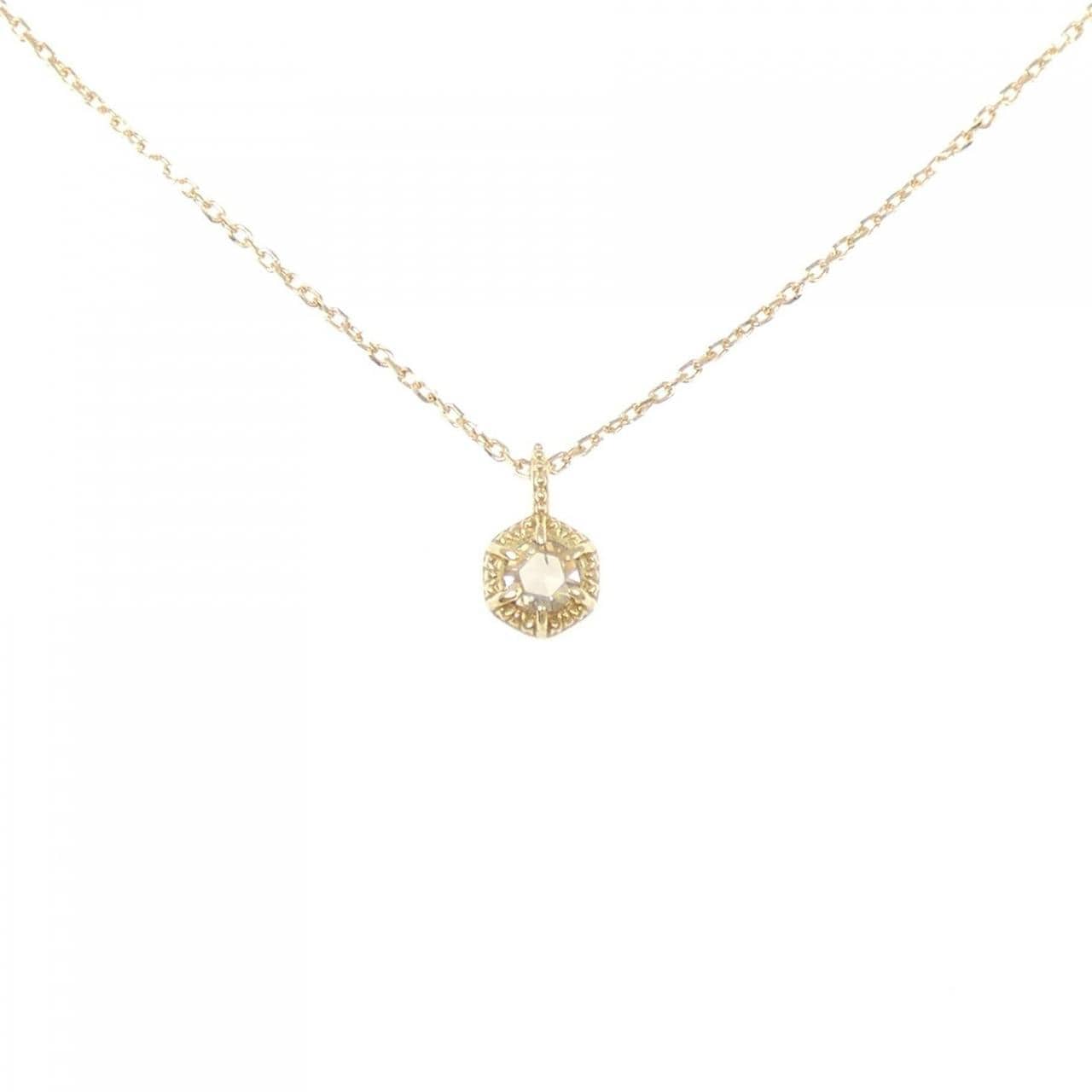 アガット ダイヤモンド ネックレス 0.055CT