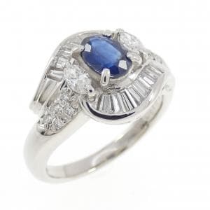 PT900 サファイヤ リング 0.61CT