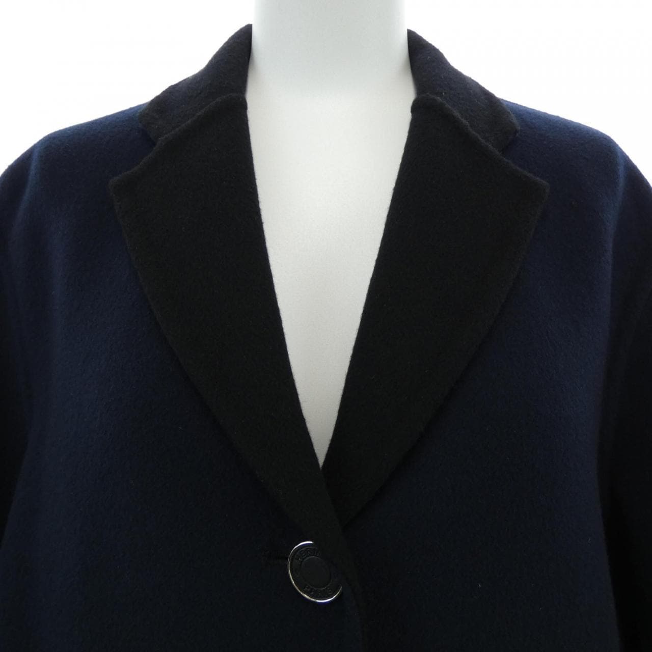 エルメス HERMES ダブルフェイス クルードセル 4E0103DB コート