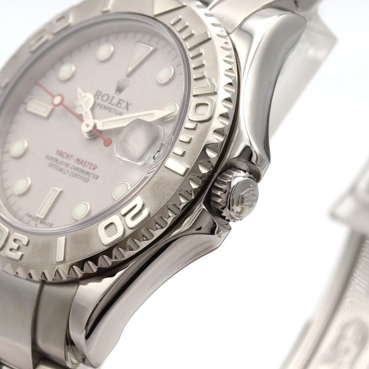 ロレックス ヨットマスターロレジウム 168622 SSxPT 自動巻 K番