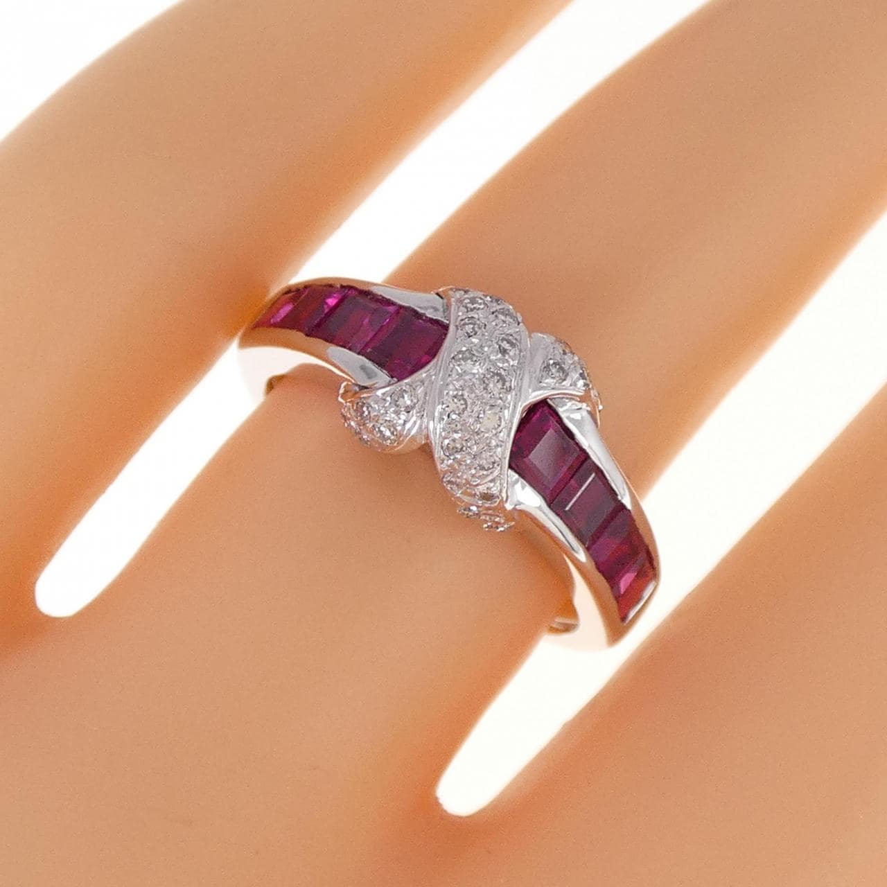 750WG Ruby Ring 1.61CT