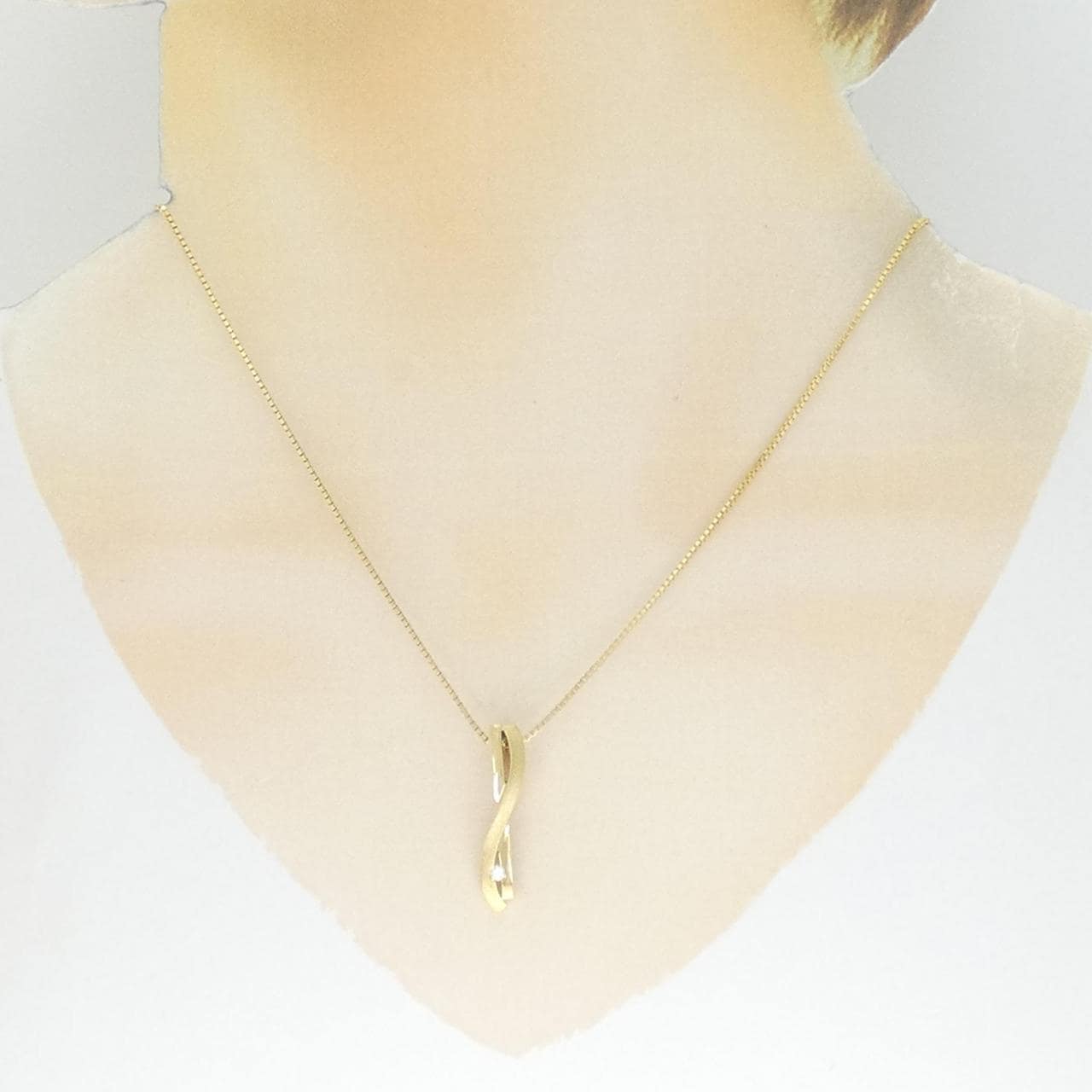Ginza Tanaka钻石项链 0.04CT