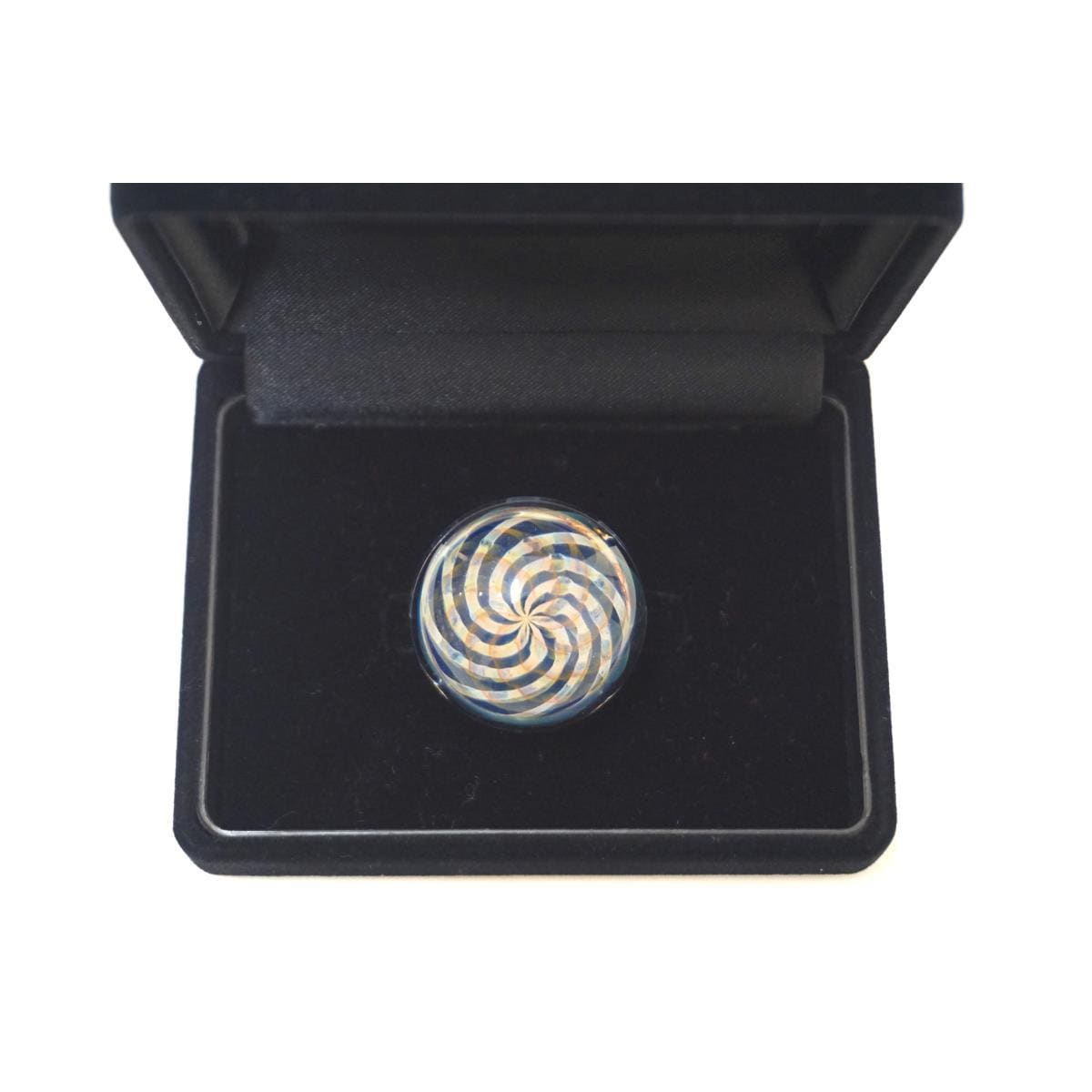 【新品】帯留 ボロシリケイトガラス